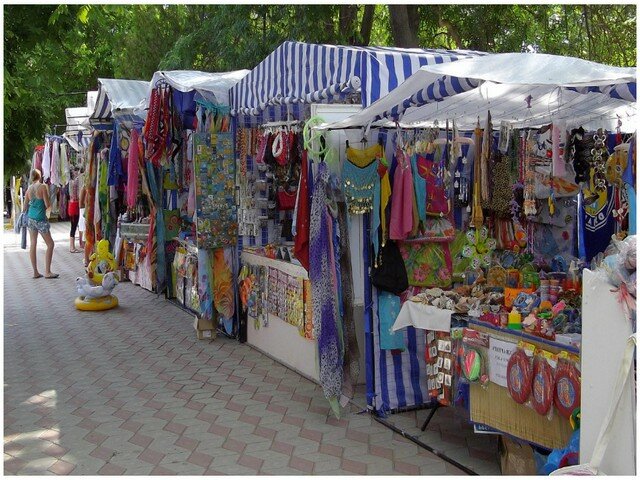 Сувениры из Евпатории.